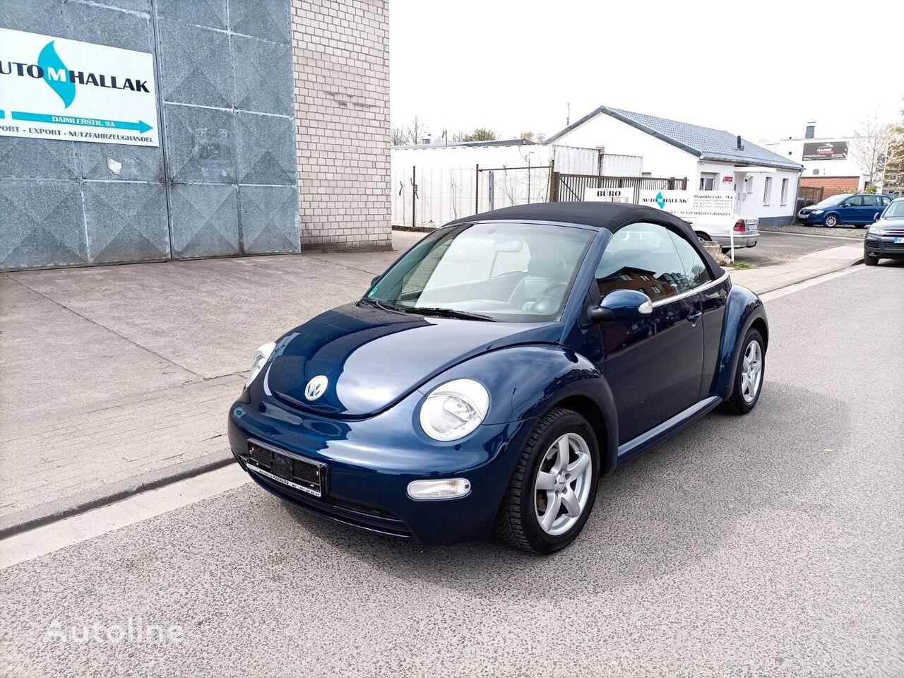 VW New Beetle cabriolet - Colle spéciale pour verre et toile à