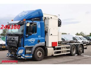 camion ampliroll DAF CF CF 300 6X2 VDL FS Flex Translift Euro 6 Mullwagen 113.921 km!