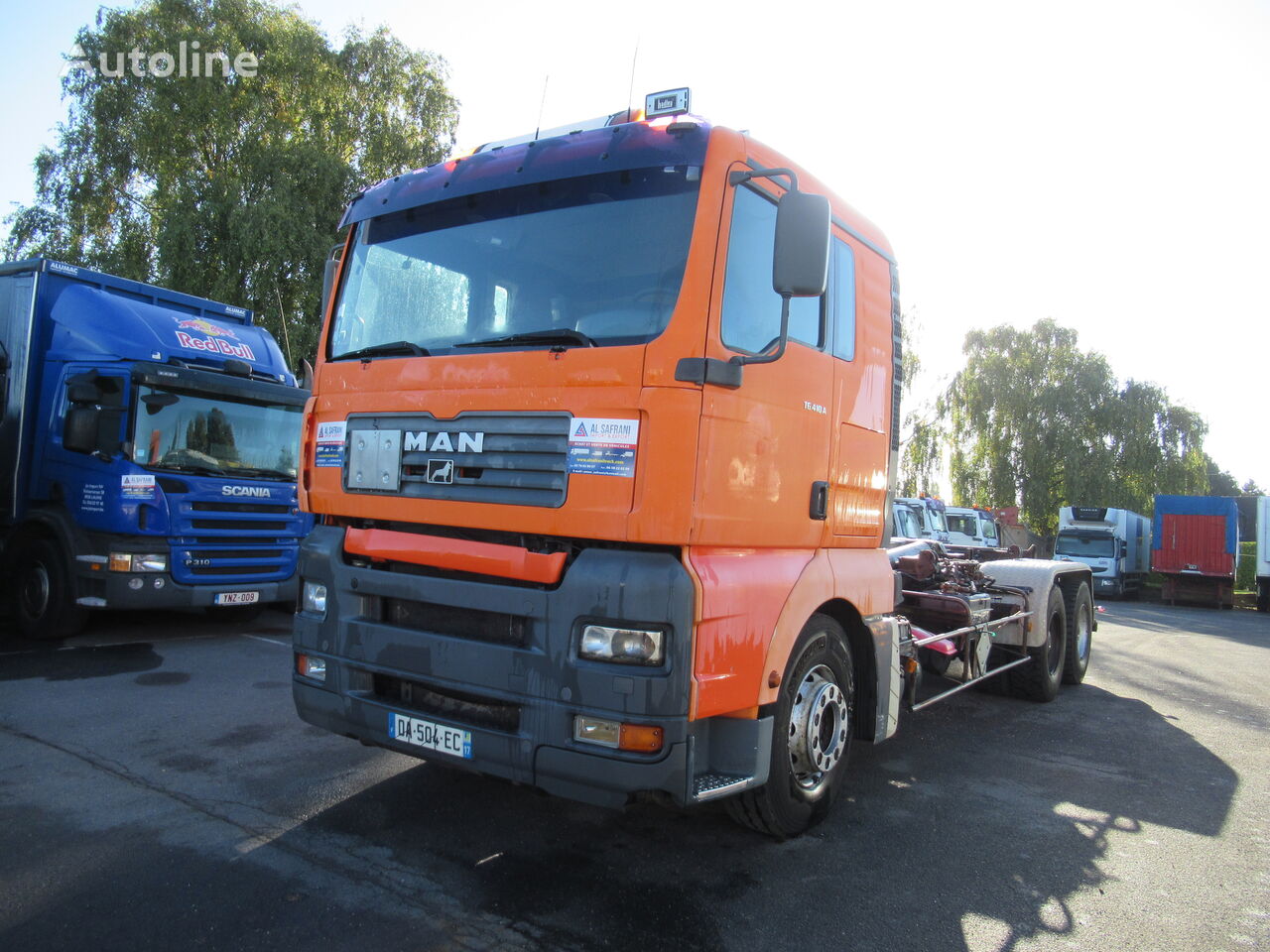 camion ampliroll MAN TGA33.410