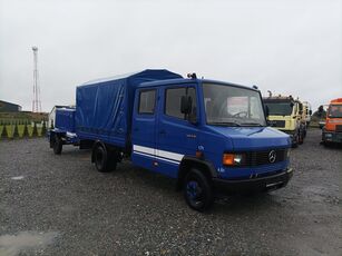 camion bâché Mercedes-Benz 507 D Aggregat Stromgenerator 401 Mth