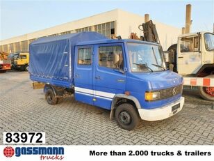 camion bâché Mercedes-Benz 508 D 4x2 Doka, EX-THW