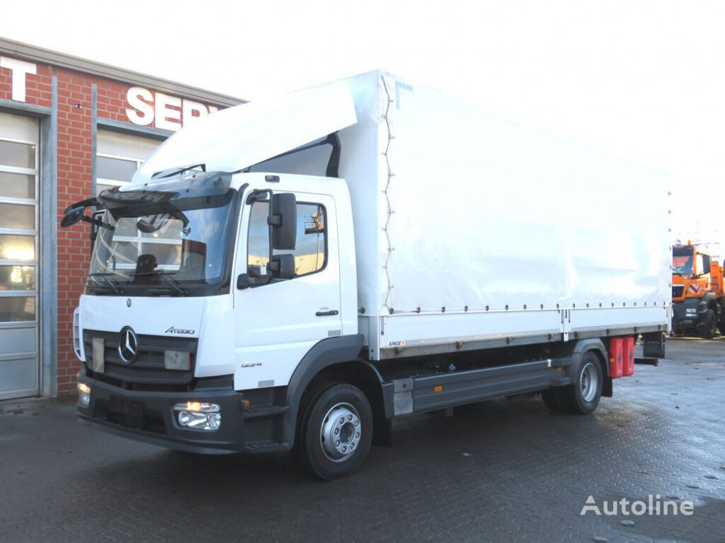 camion bâché Mercedes-Benz Atego 1224 L Pritsche LBW LBW