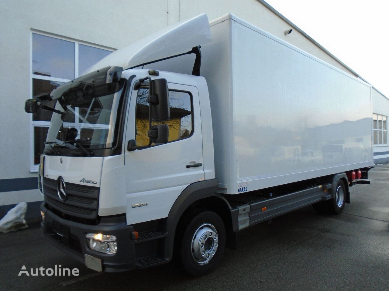 camion bâché Mercedes-Benz Atego 1224L