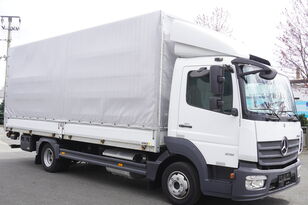 camion bâché Mercedes-Benz Atego 818 E6 Sideboard-Tilt 15 pallets / Tail lift