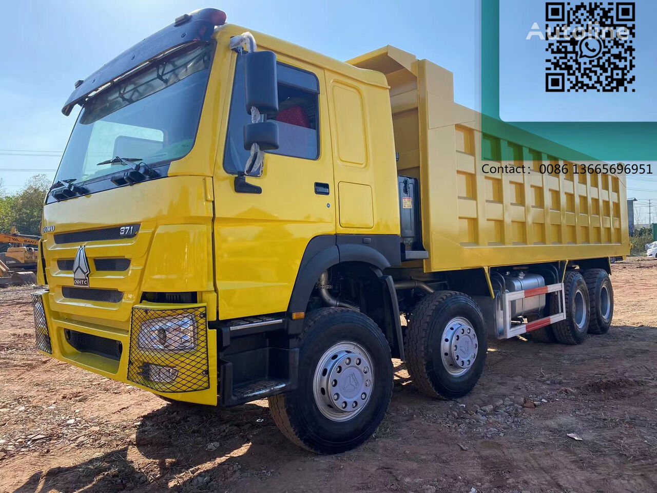 camion-benne Howo 371HP