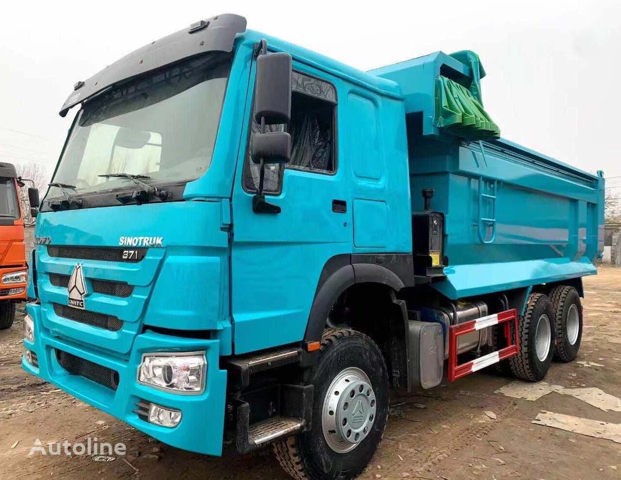 camion-benne Howo 375hp