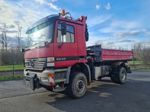 camion-benne Mercedes-Benz Actros 1835 MP1 4x4 mit Epsilon Kran