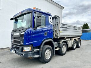 camion-benne Scania G 450 XT 8x4 Bordmatic Retarder Navi