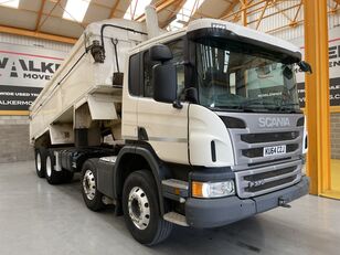 camion-benne Scania P370 *EURO 6*, 8X4 ALUMINIUM INSULATED TIPPER – 2014 – KU64 CZJ