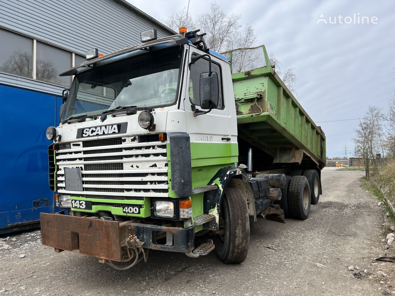 camion-benne Scania R143 400