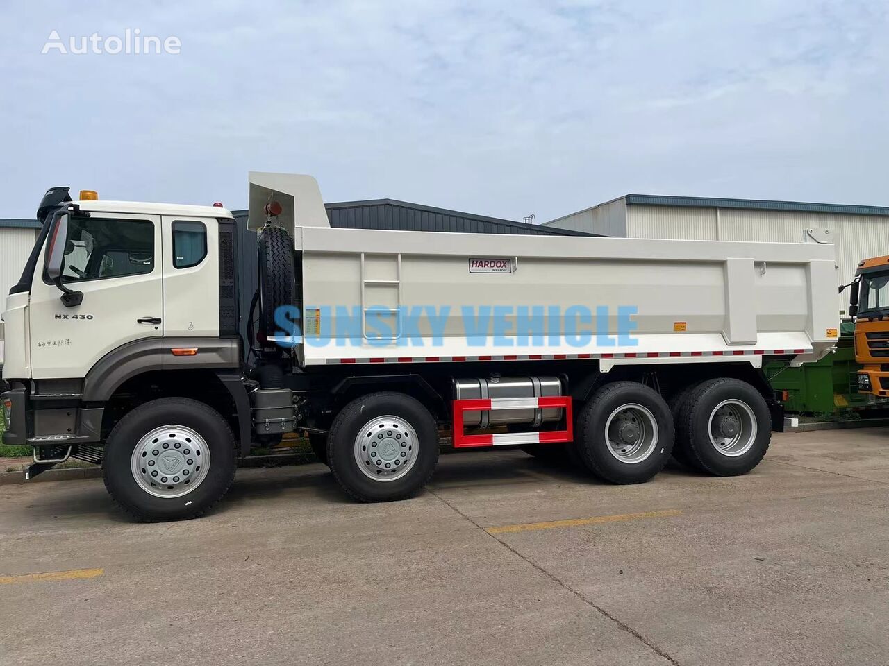 camion-benne Sinotruk Howo HOWO 8X4 TIPPER TRUCK neuf