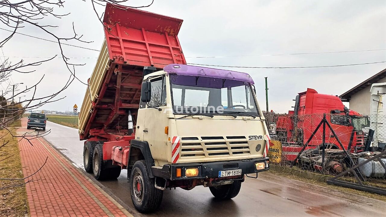 camion-benne Steyr 360 6x6 TIPPER