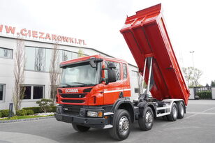 camion-benne SCANIA P400 , E5 , 8x4/4 , NEW MODEL , tipper 18m3 , manual , low cab