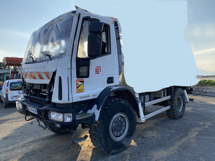camion châssis IVECO EUROCARGO 150 /25 EEV 4x4 endommagé