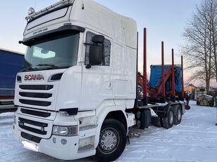 camion forestier SCANIA R580 6x4 Euro6 LOGLIFT 96ST
