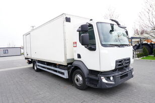 camion isotherme RENAULT D12 , E6 , 4x2 , Box 18 EPAL side door  , tail lift Dhollandia 