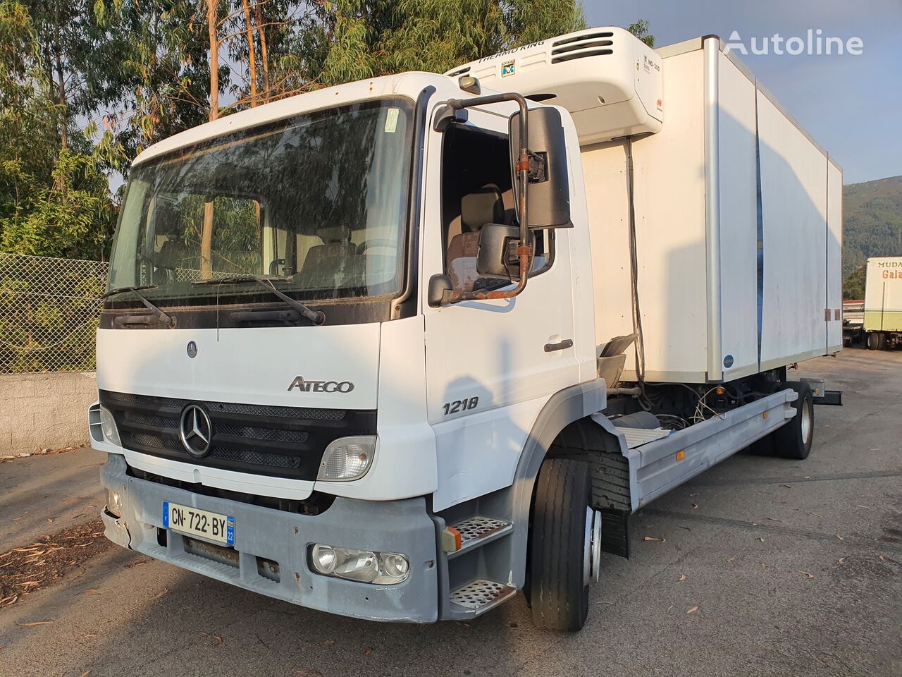 camion châssis Mercedes-Benz Atego 1218