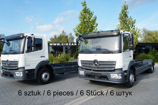 camion châssis Mercedes-Benz Atego 1530 L 4×2 E6 chassis / length 7.4 m / 6 pieces