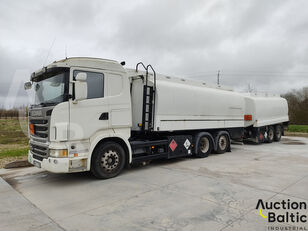 camion de carburant Scania R 480 + remorque citerne de carburant