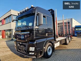 camion forestier MAN TGX 26.500 6X2-4 LL LKW ZF Intarder / Lenkachse / Liftachse