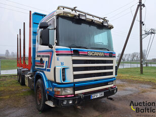 camion forestier Scania R 144 GB NA 460