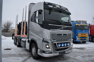 VOLVO FH04 XL 6X4 grumier avec remorque forestière 3 essieux et