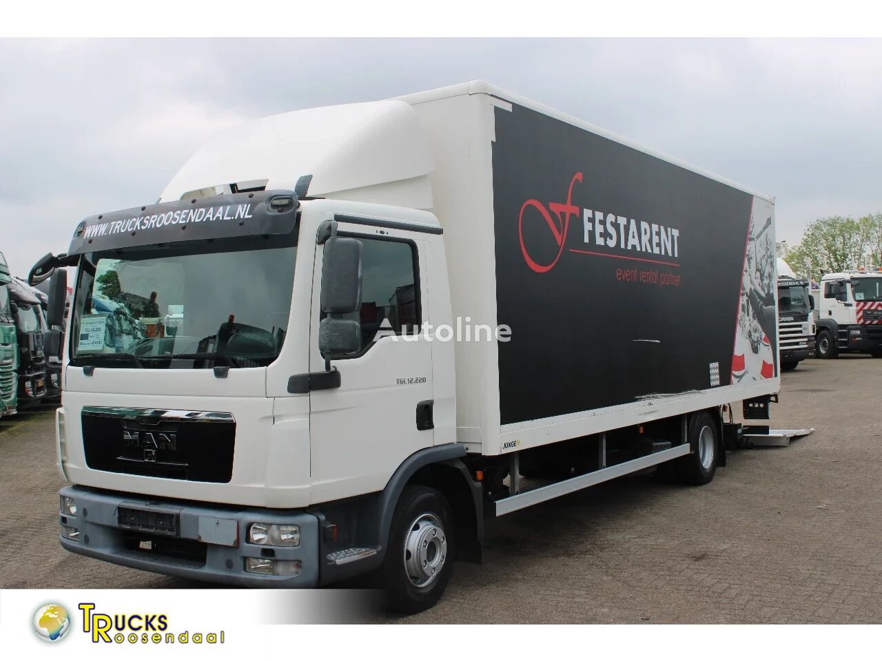 camion fourgon MAN TGL 12.220 + EURO 5 + MANUAL