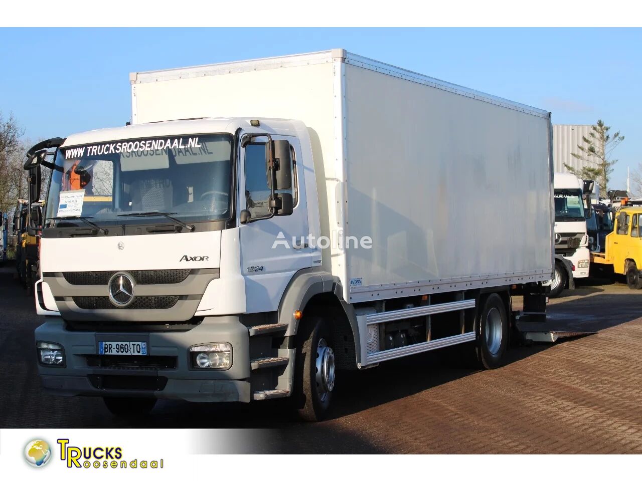 camion fourgon Mercedes-Benz Axor 1824 + EURO 5