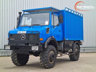 camion fourgon Mercedes-Benz Unimog U 1650 4x4 (427) - Turbo Intercooler, Werkplaats, Werkpla