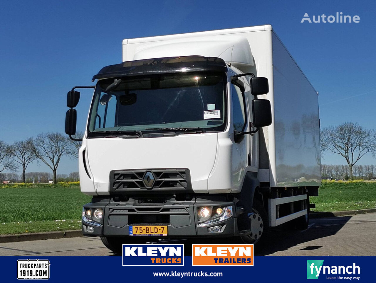 camion fourgon Renault D 220 11.9t airco taillift