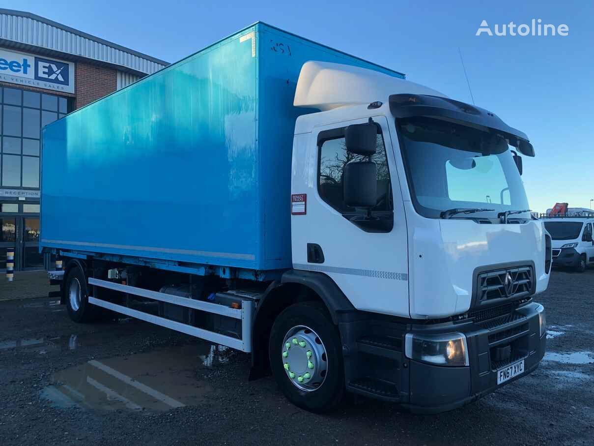 camion fourgon Renault D18-250 *EURO 6* 18 TONNE DEMOUNT BOX VAN 2017 - FN67 XYC