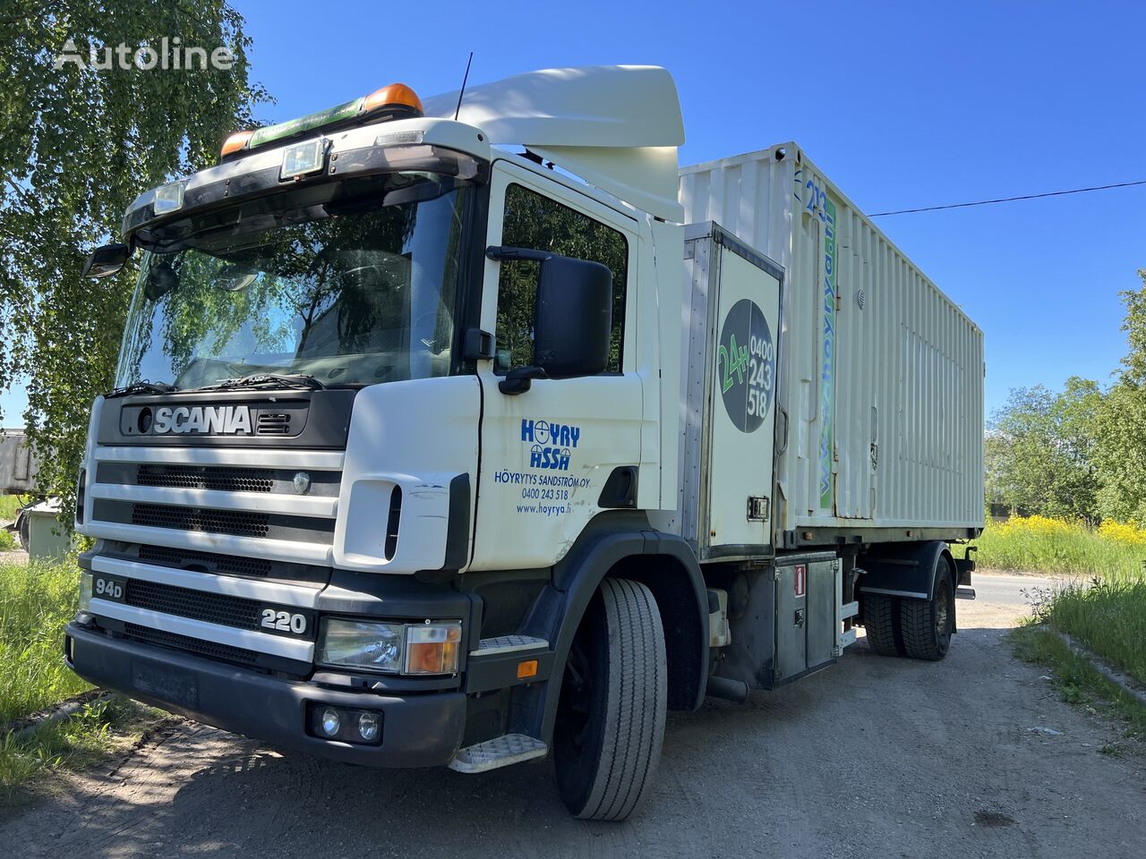 camion fourgon Scania P94