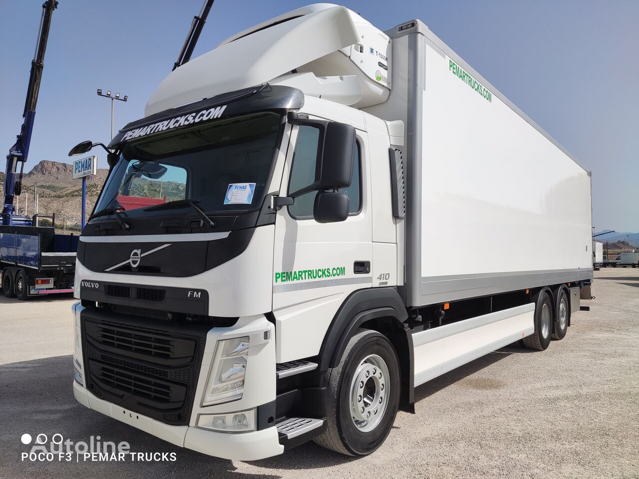 camion frigorifique Volvo FM 410 6X2 FRIGORIFICO EURO 6