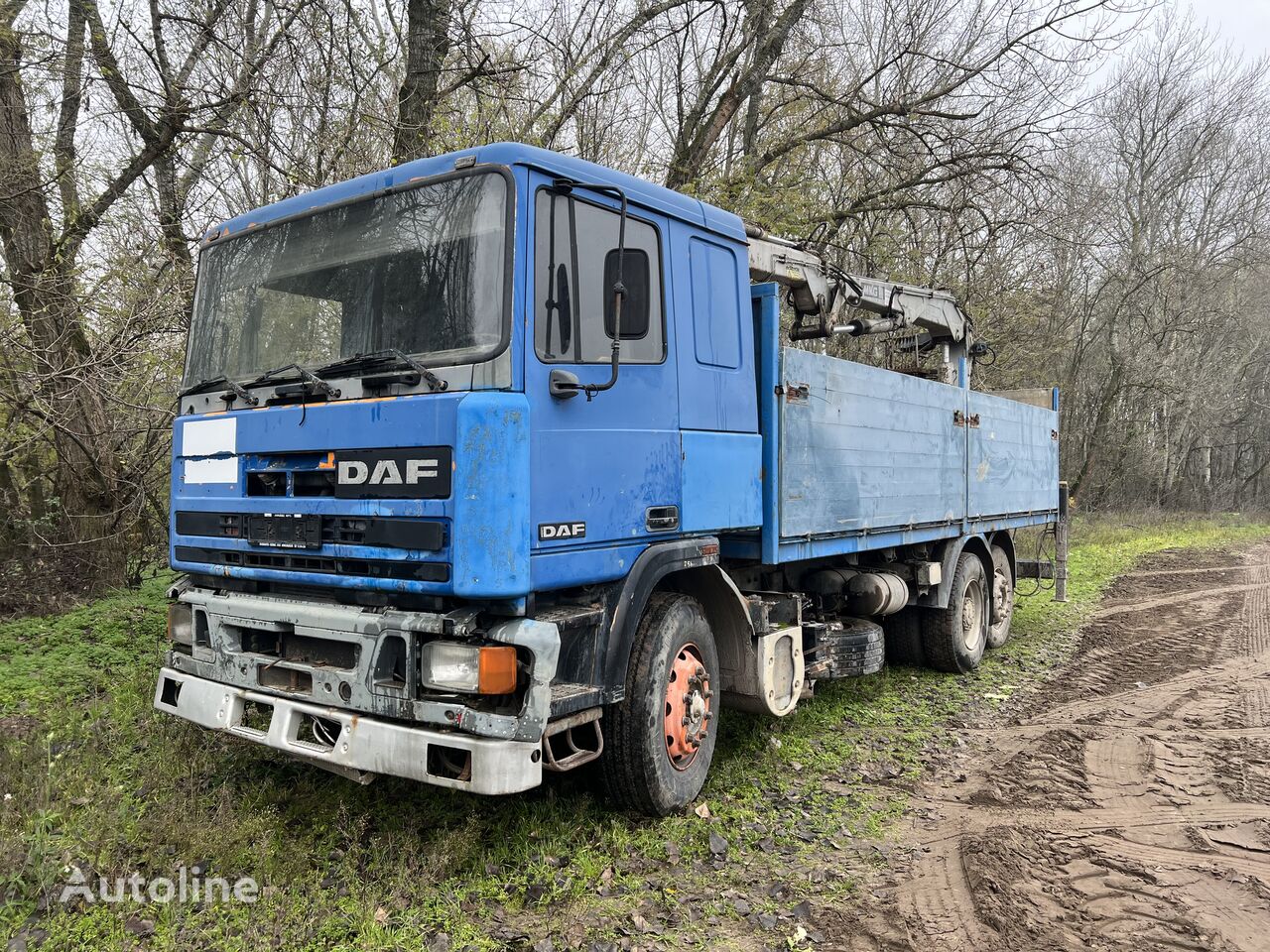 camion plateau DAF XF 95 380 ATI