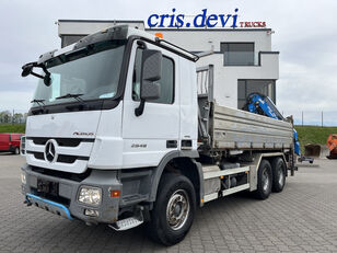 camion plateau Mercedes-Benz 2648 6x4 3-Seitenkipper Atlas 240.2E-A5 Bj 2017