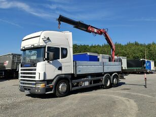 camion plateau Scania 124L 420