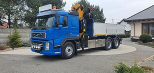 camion plateau Volvo FM 440 KIPERR + CRANE EFFER 305/S6