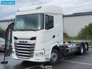 camion porte-conteneur DAF XG 480 6X2 Retarder 2x Tanks ACC LED Lift-Lenkachse Euro 6 neuf