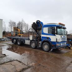 camion porte-conteneur Scania P124