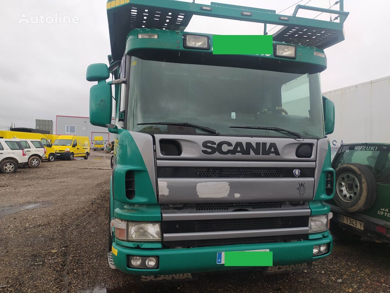 camion porte-voitures Scania P 94D 260