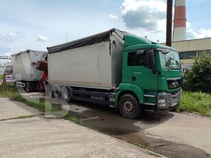 camion pour transport de céréales MAN TGS26.440 + remorque transport de céréales