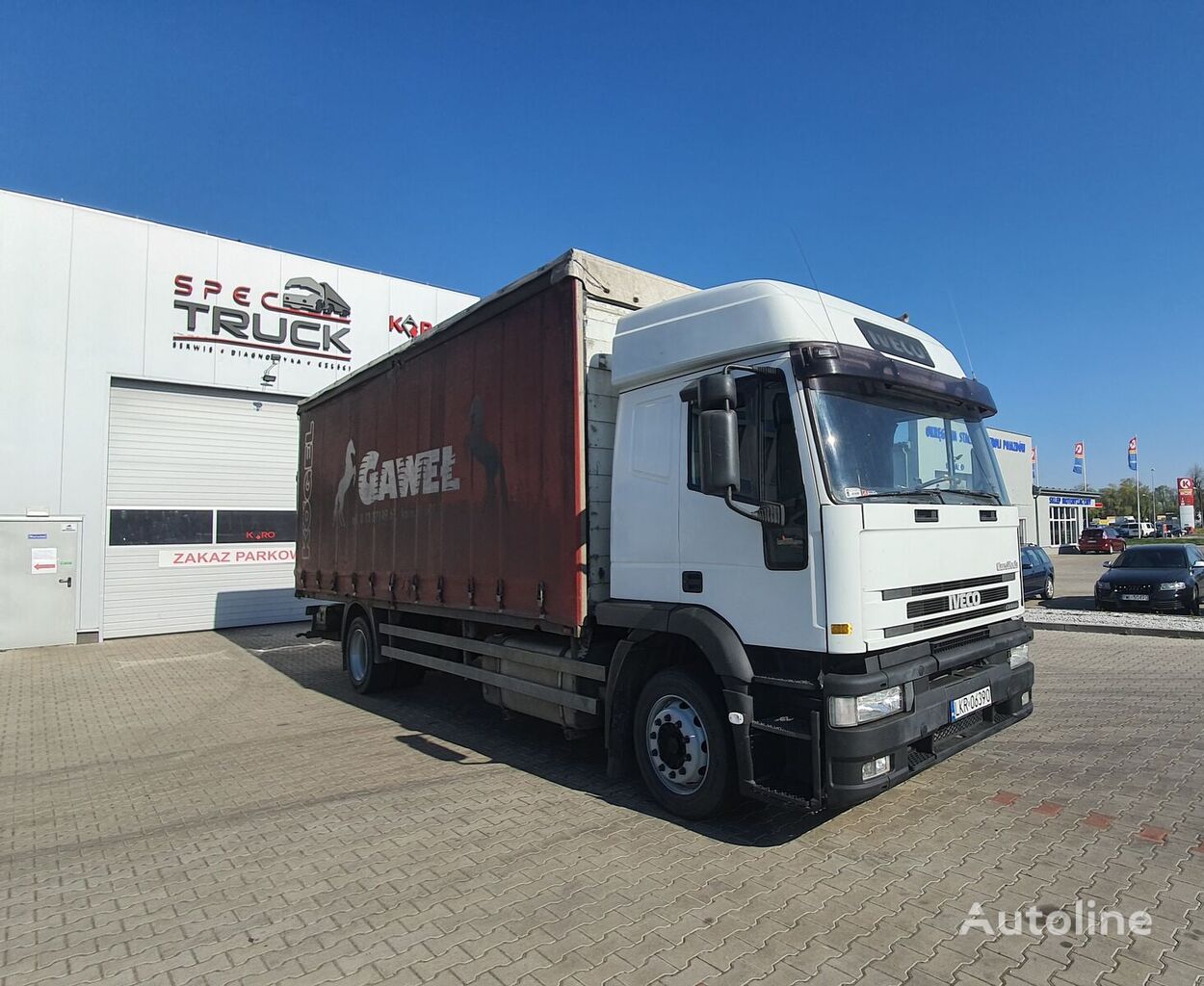 camion rideaux coulissants IVECO Eurotech 190.310 CURSOR, Manual, Steel /Air, EURO 2-M