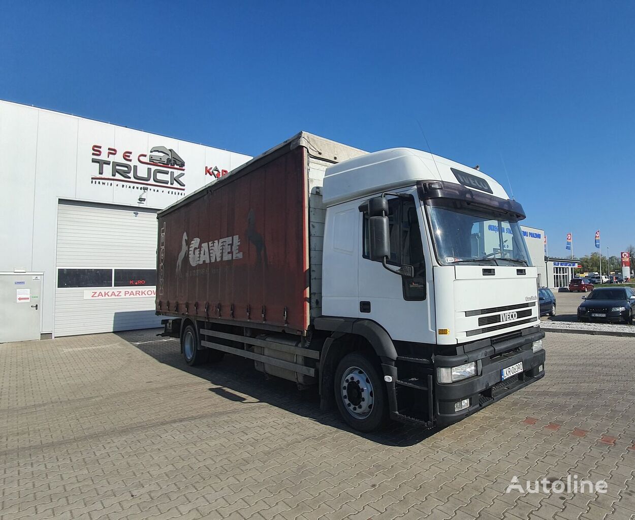 Camion porteur Iveco EuroTech Rideaux coulissants 190 E 27 P