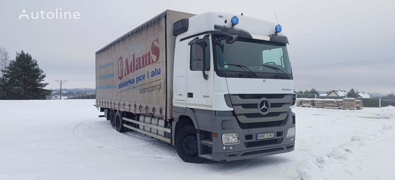 Camion rideaux coulissants Mercedes-Benz 2541 Actros 3 à vendre