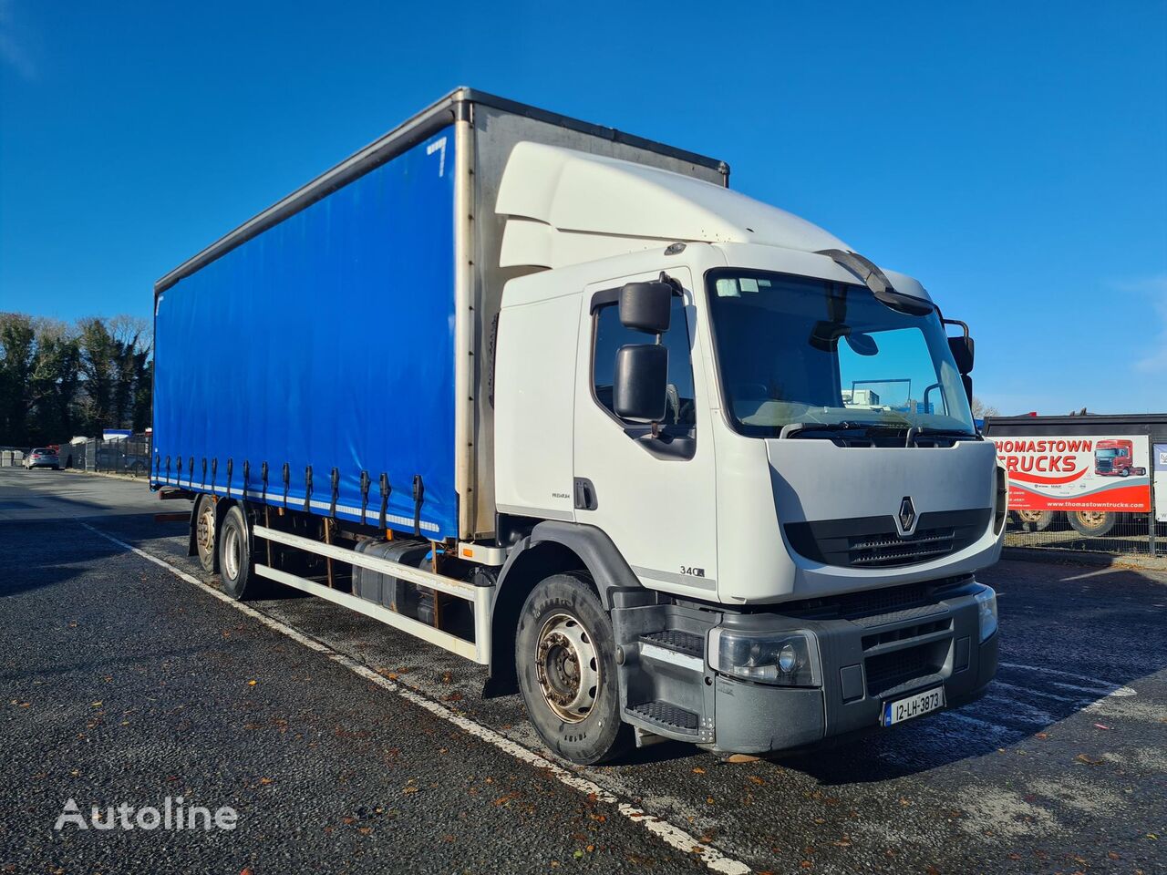 camion rideaux coulissants Renault PREMIUM 340