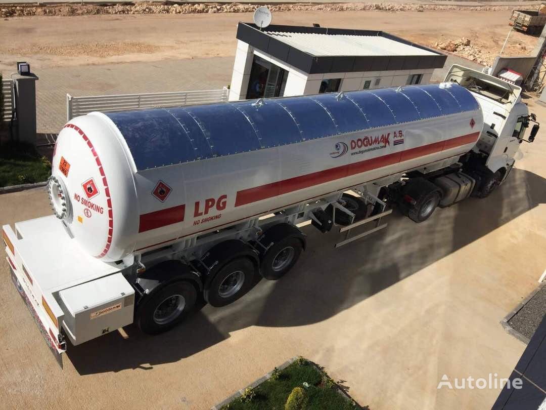 citerne de carburant Doğumak 35m3 / 75m3 LPG Semi-Trailer Transport Tank neuve