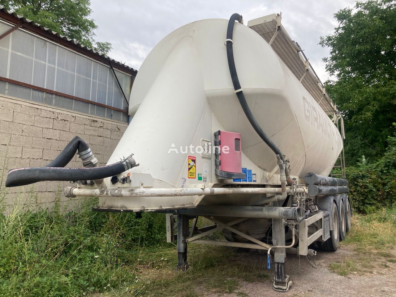 citerne de ciment Feldbinder Cement 36000 liters