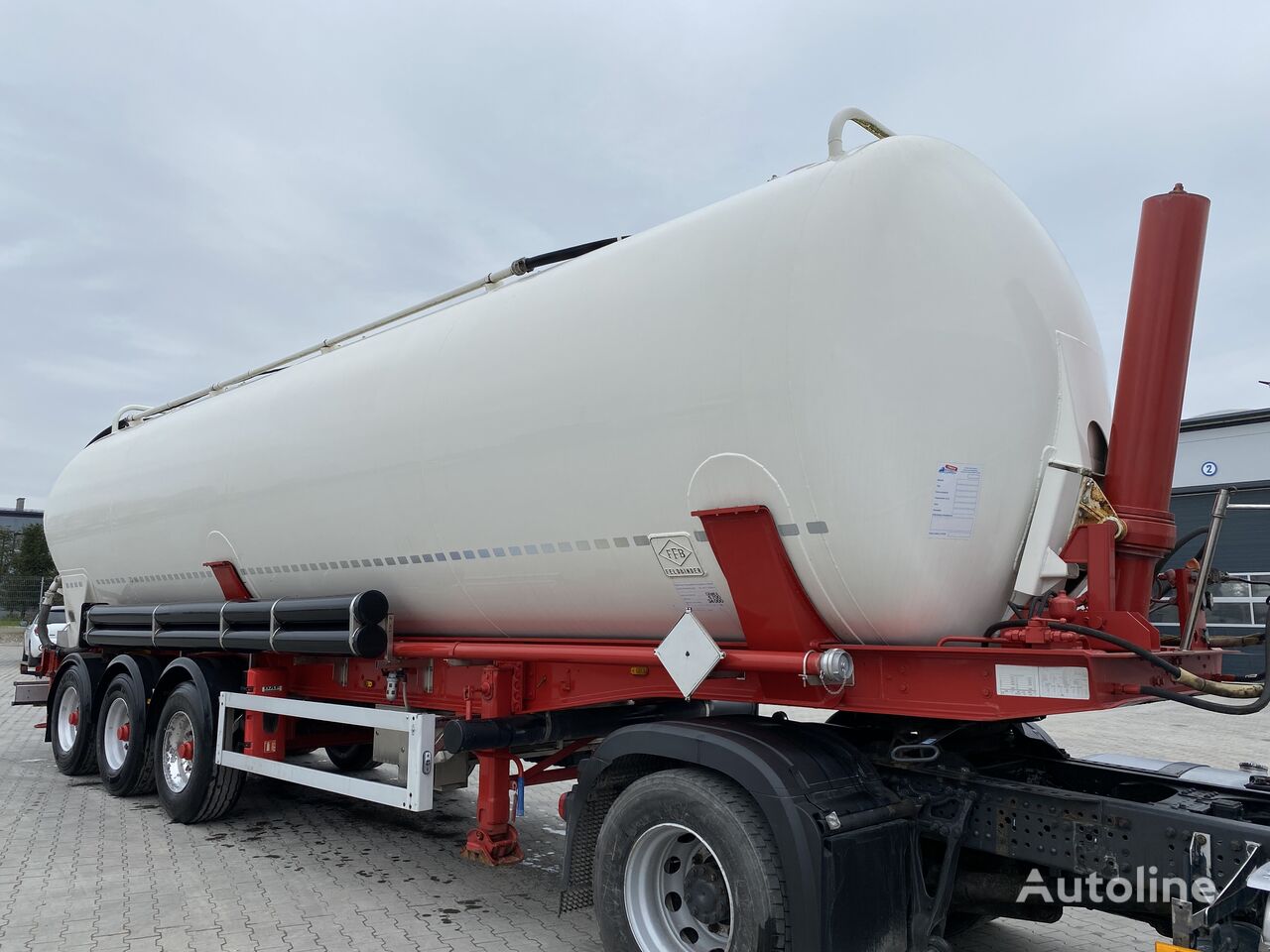 citerne de silo Feldbinder KIP 60.3 ADR SGAH