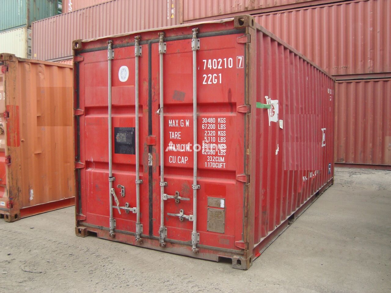 conteneur 10 pieds 20 Fuß Seecontainer ex ANTWERPEN Lagercontainer Frachtcontainer  Standart