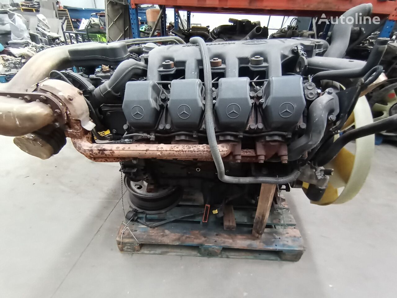 moteur Mercedes-Benz OM502LA pour camion